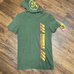 Zumba Fitness Green Short Sleeve Tee with Graphic